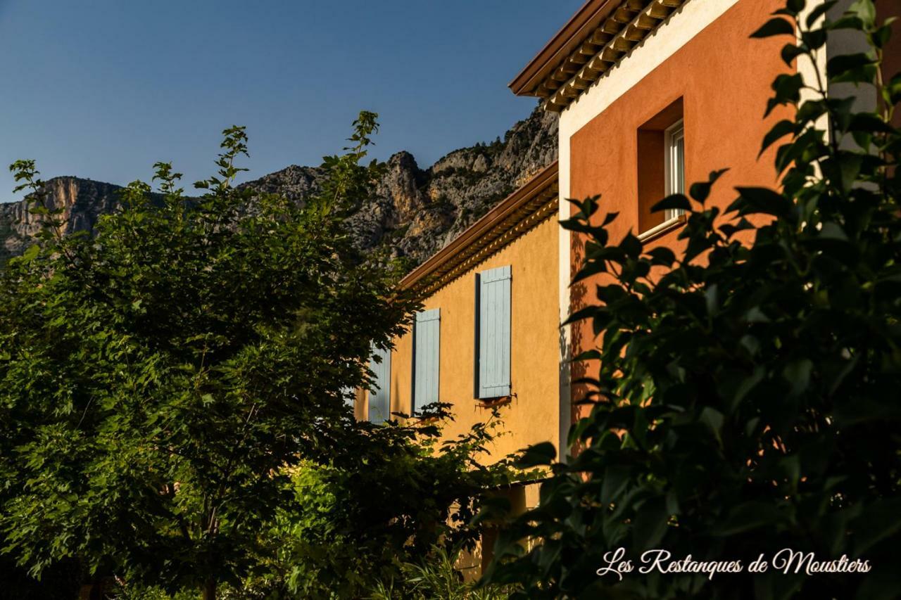 Hotel Les Restanques De Moustiers المظهر الخارجي الصورة